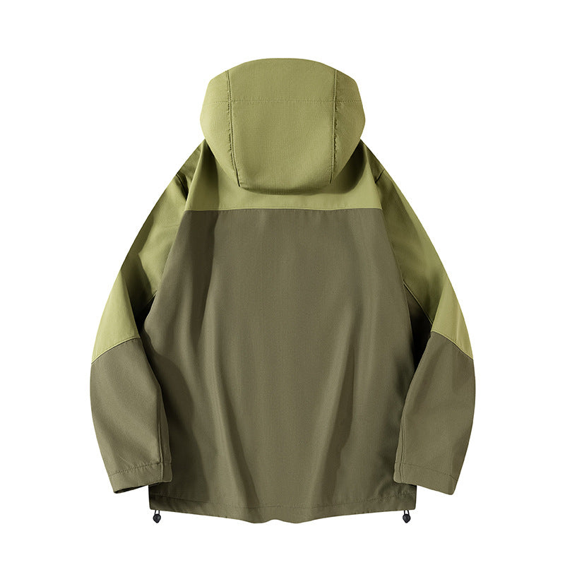 Herren Hybrid-Softshelljacke mit Kapuze, atmungsaktivem Fleece-Innenfutter & verdeckten Reißverschlusstaschen Nord Taschen