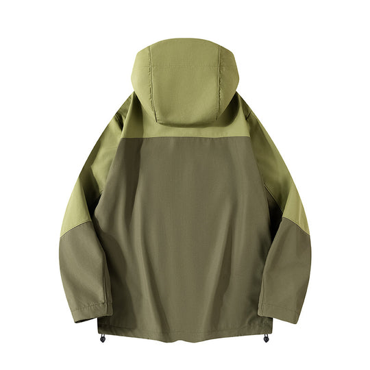 Herren Hybrid-Softshelljacke mit Kapuze, atmungsaktivem Fleece-Innenfutter & verdeckten Reißverschlusstaschen Nord Taschen