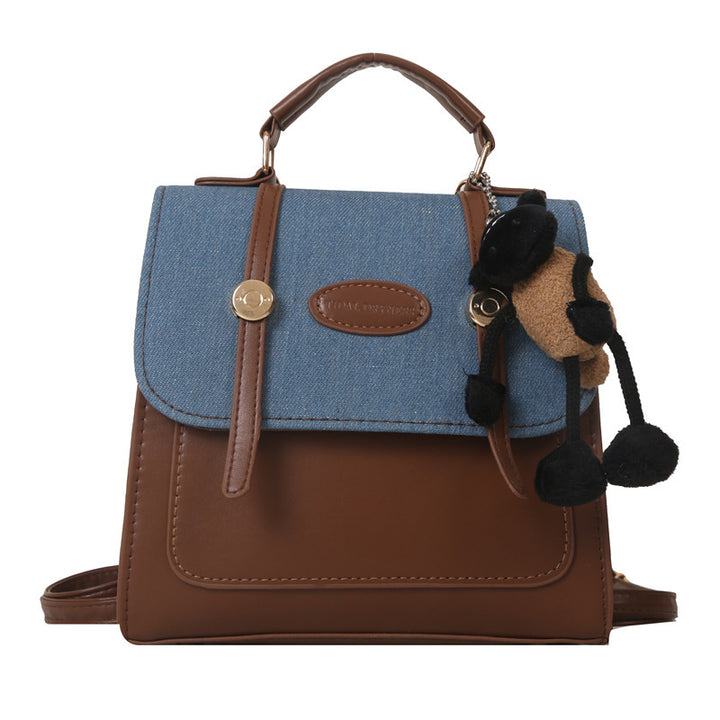 Damen modische Handtasche mit abnehmbarem Schlüsselanhänger Nord Taschen