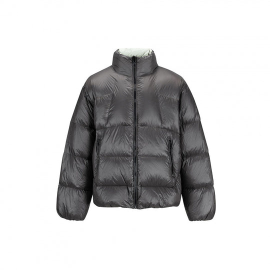 Unisex Wattierte Oversize-Steppjacke mit leichter Thermo‑Wattierung und Stehkragen Nord Taschen