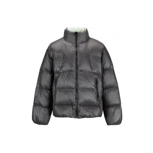 Unisex Wattierte Oversize-Steppjacke mit leichter Thermo‑Wattierung und Stehkragen Nord Taschen