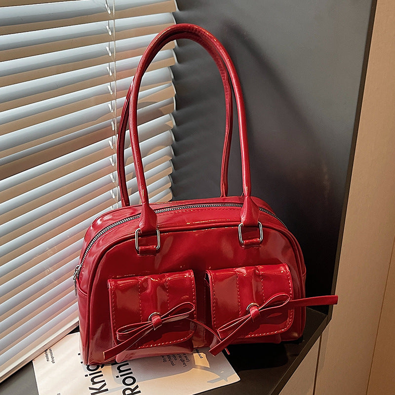Damen modische Handtasche mit praktischen Fächern Nord Taschen