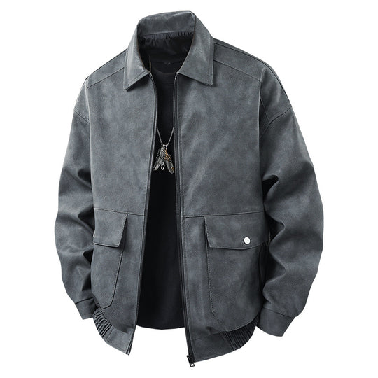 Herren Modische Steppjacke mit praktischen Taschen Nord Taschen