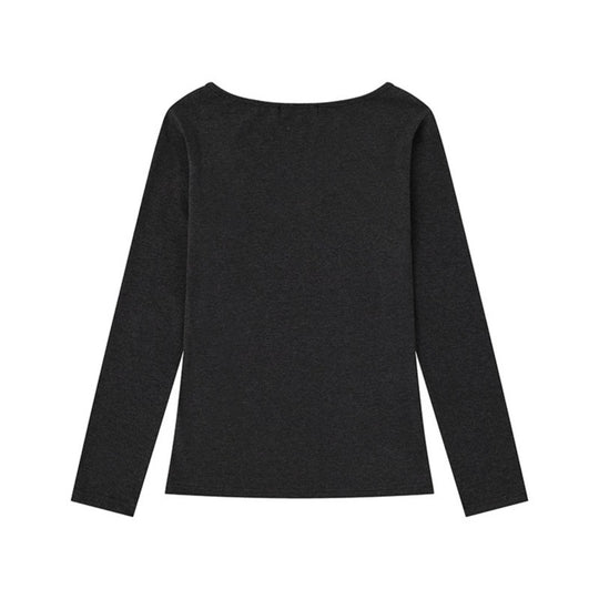 Damen Longsleeve-Shirt mit Fotoprint und Nietenapplikation Nord Taschen