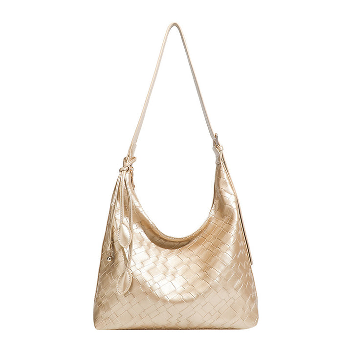 Damen Hobo-Tasche mit luxuriösem Geflecht und elegantem Fall Nord Taschen