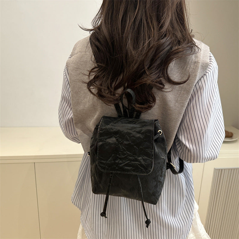 Damen Mini-Rucksack mit praktischem Verschluss und modischer Optik Nord Taschen