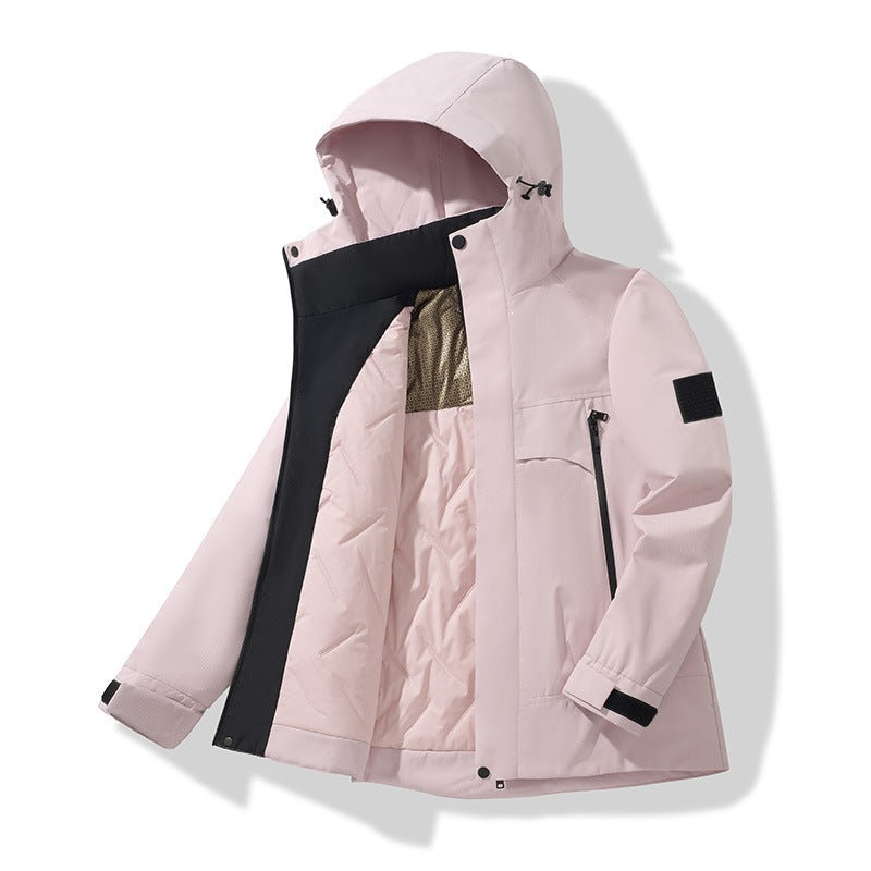 Unisex Isolierte Softshell-Parka mit abnehmbarer Kapuze und Thermofutter Nord Taschen