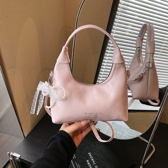 Damen Hobo-Tasche mit elegantem, geschwungenem Design und verstellbarem Schulterriemen Nord Taschen