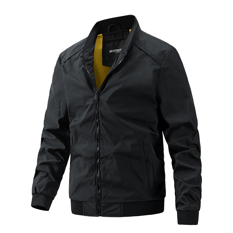 Herren Wasserabweisende leichte Bomberjacke mit atmungsaktivem Mesh-Innenfutter Nord Taschen