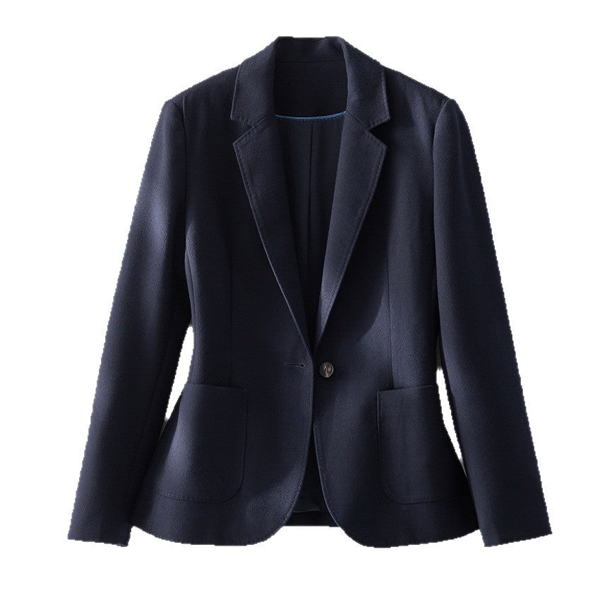 Damen Zweiteiliges Business-Kostüm mit tailliertem Blazer und weitem Midirock Nord Taschen