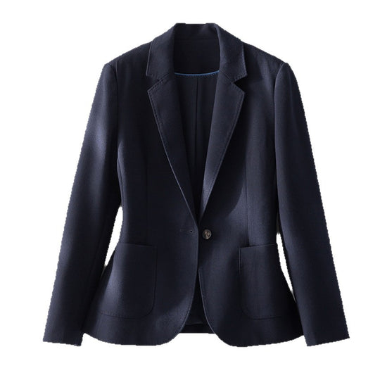 Damen Zweiteiliges Business-Kostüm mit tailliertem Blazer und weitem Midirock Nord Taschen