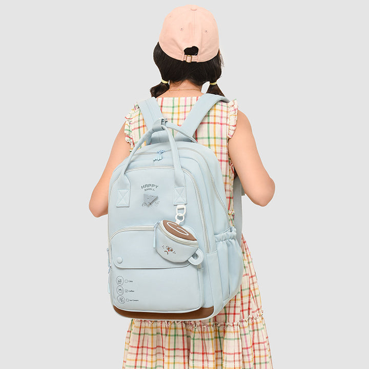 Damen Rucksack mit innovativem Fächerdesign und praktischem Organizer Nord Taschen