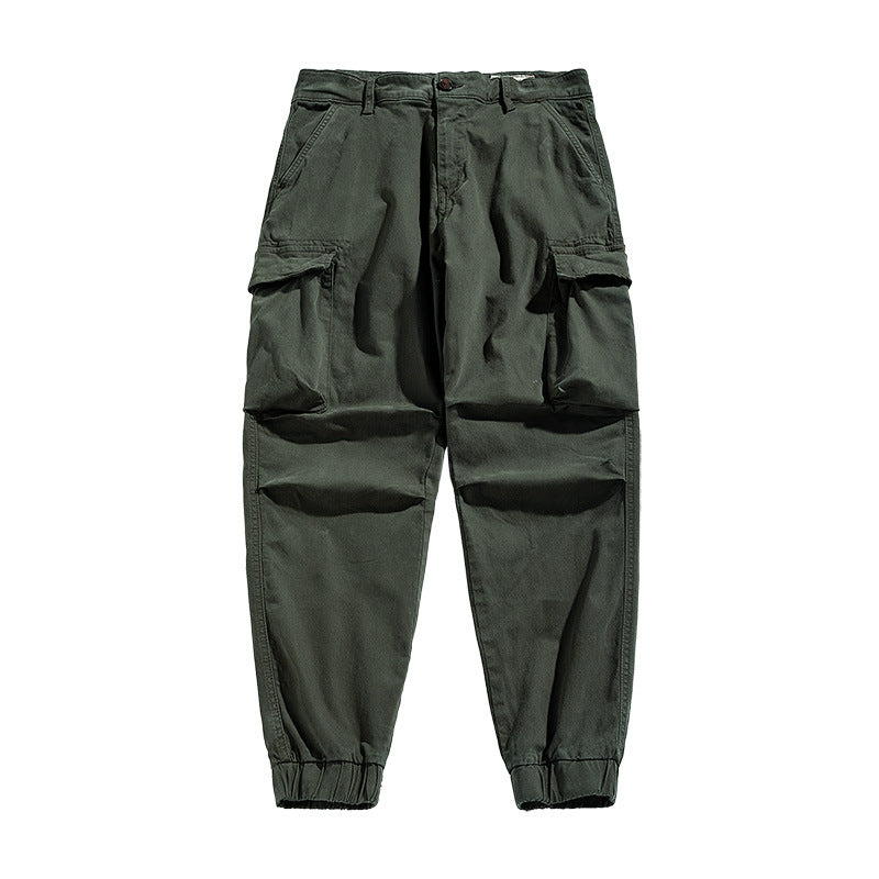 Herren Military-inspirierte Relaxed-Cargo-Jogger aus Ripstop-Baumwolle mit aufgesetzten Klappentaschen Nord Taschen