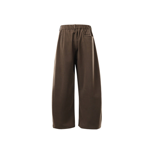 Damen Weite Culotte-Hose aus formstabilem Ponte mit hoher Taille und verdecktem Komfortbund Nord Taschen
