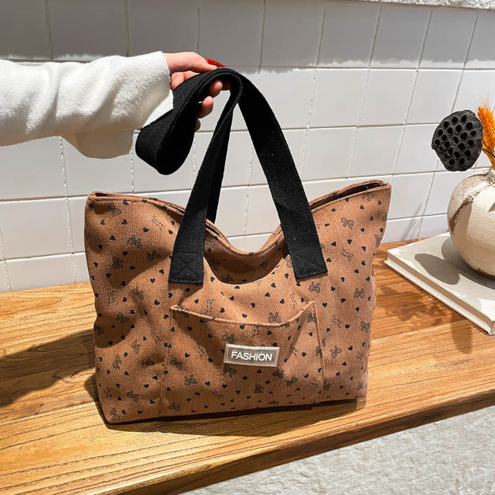 Damen modische Tragetasche mit Herzdesign Nord Taschen
