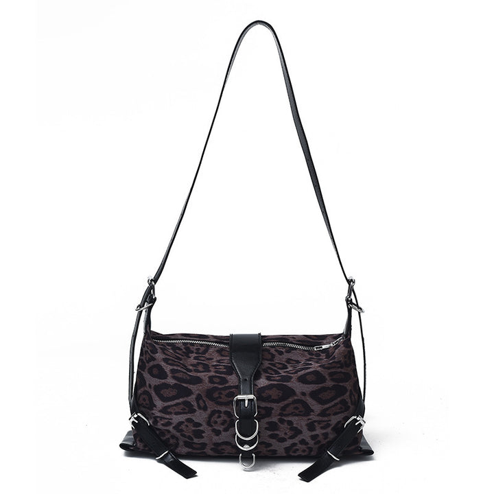 Damen modische Umhängetasche im eleganten Leopardenmotiv Nord Taschen