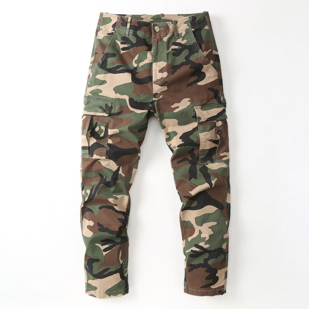 Herren Cargohose mit Tarnmuster und mehreren Utility-Taschen Nord Taschen