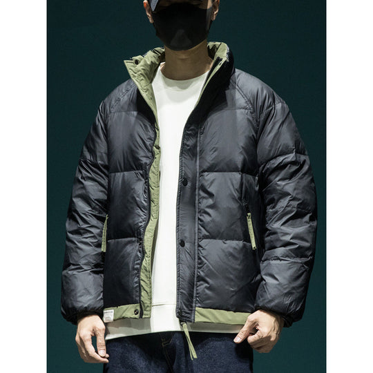 Herren Leichte gesteppte Thermo-Outdoorjacke mit Kapuze Nord Taschen