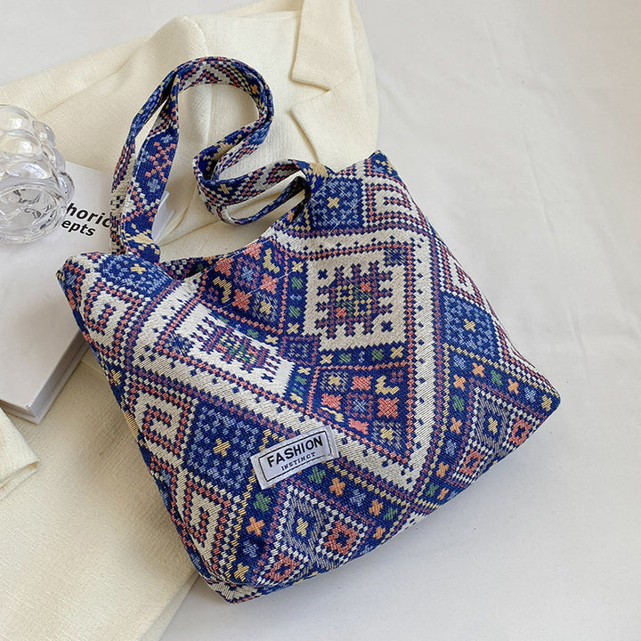 Damen Hobo-Tasche mit hochwertigem gewebtem Design Nord Taschen