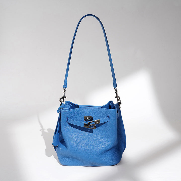 Damen Hobo-Tasche aus hochwertigem Leder mit verstellbarem Tragegurt Nord Taschen