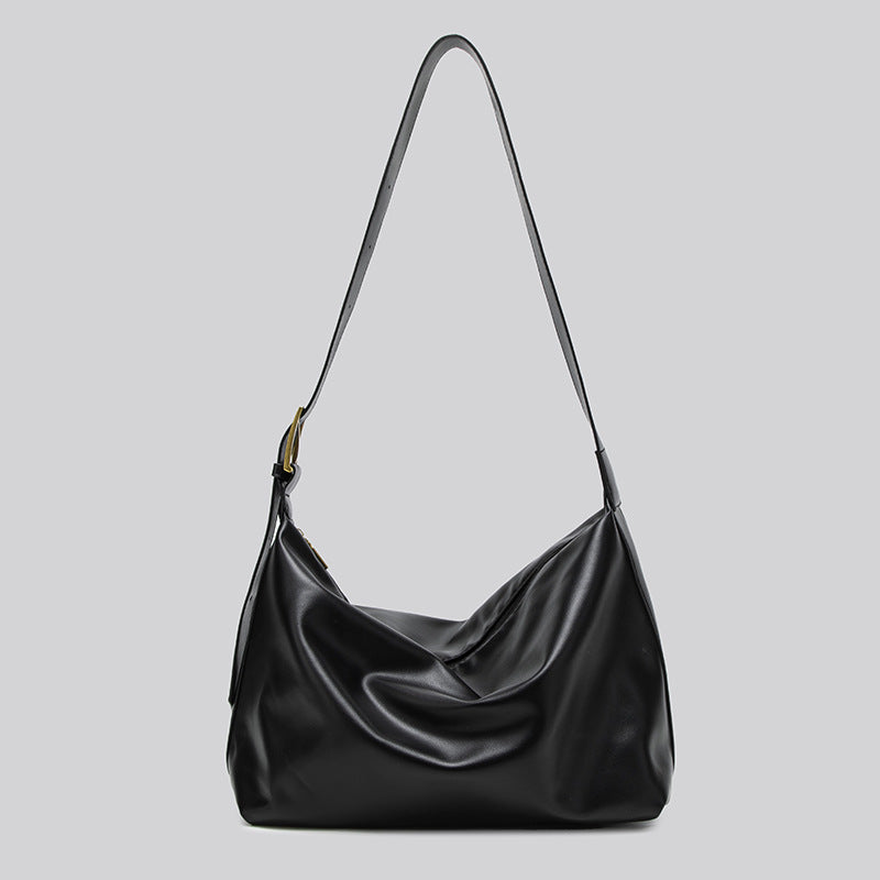 Damen Hobo-Tasche im eleganten Design mit weichem Kunstleder und praktischem Reißverschluss Nord Taschen