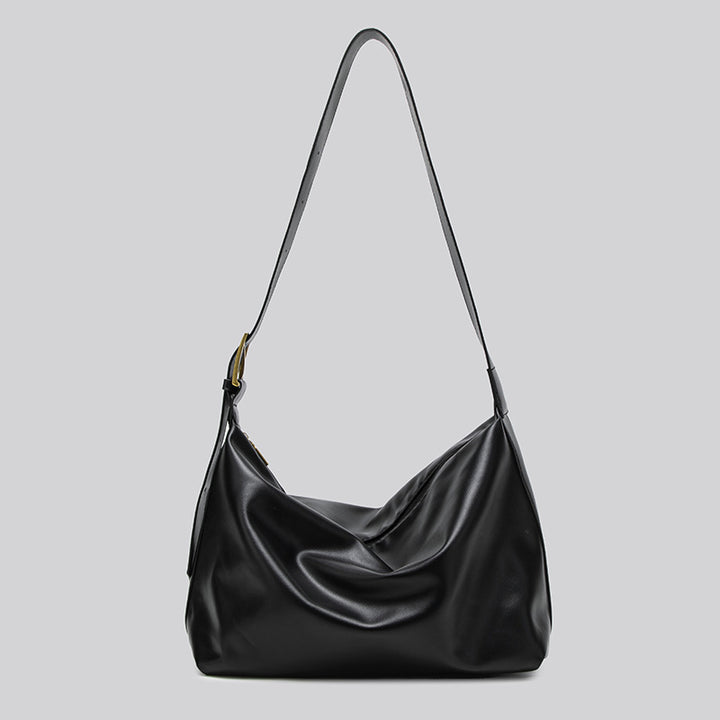Damen Hobo-Tasche im eleganten Design mit weichem Kunstleder und praktischem Reißverschluss Nord Taschen
