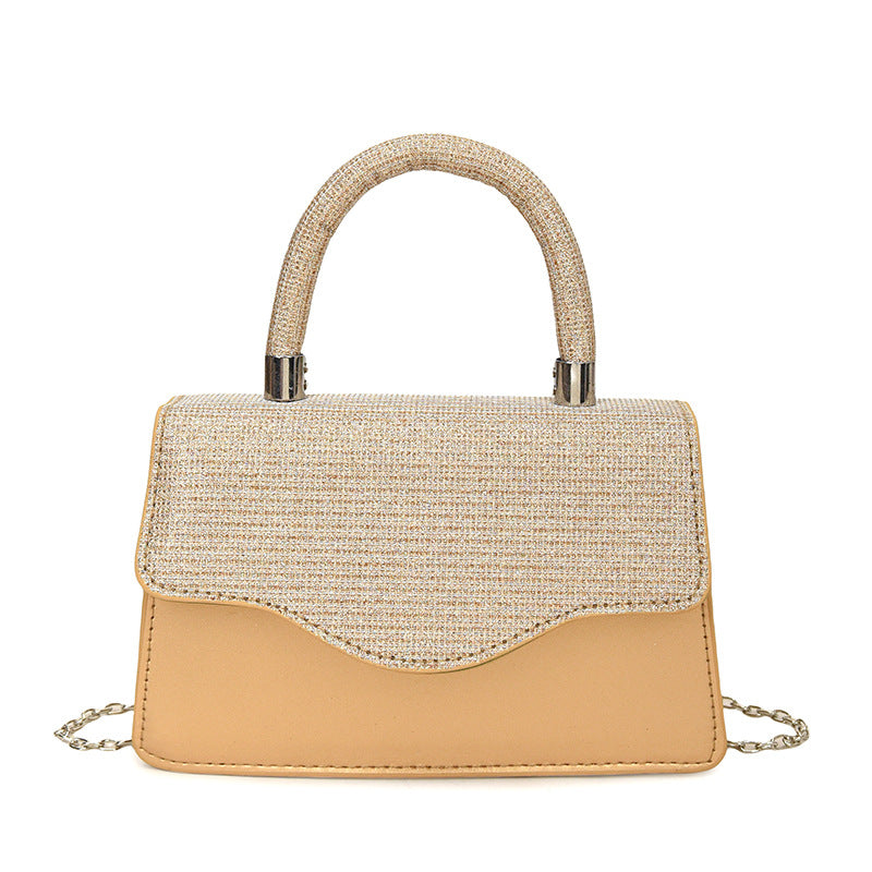 Damen Glamouröse Handtasche mit glitzerndem Obermaterial Nord Taschen
