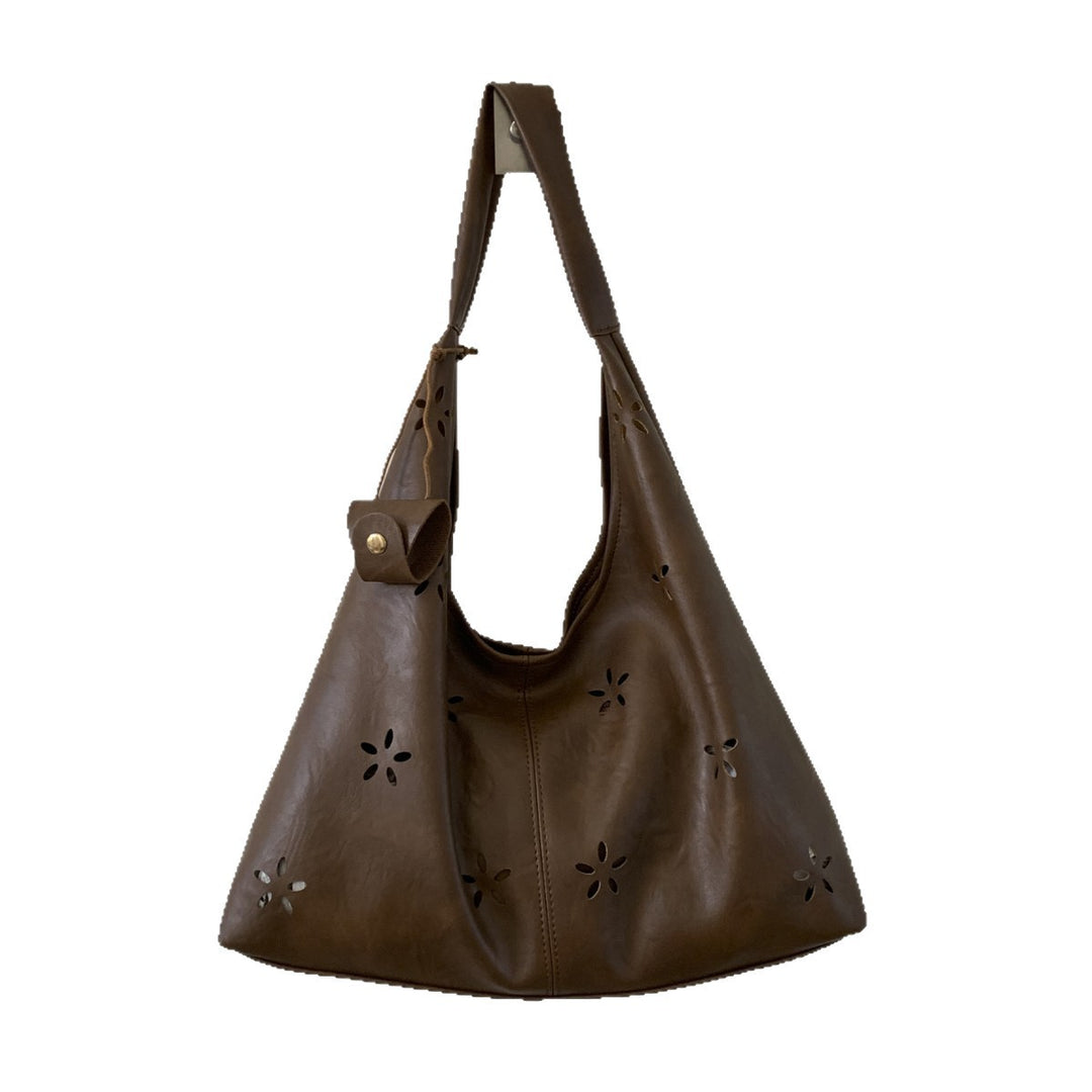 Damen Hobo-Tasche mit floralem Schnitt und praktischem Mini-Organizer Nord Taschen
