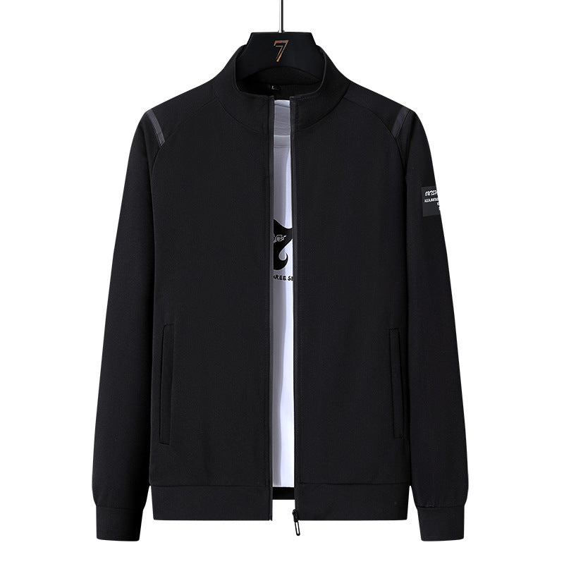 Herren Sportlicher Trainingsanzug-Set mit Reißverschlussjacke, Rundhalsausschnitt-Sweatshirt und Slim-Fit Jogginghose Nord Taschen