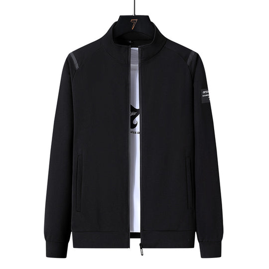 Herren Sportlicher Trainingsanzug-Set mit Reißverschlussjacke, Rundhalsausschnitt-Sweatshirt und Slim-Fit Jogginghose Nord Taschen