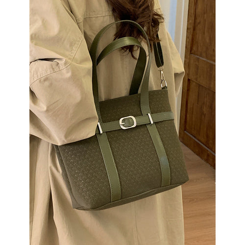 Damen modische Tragetasche mit strukturiertem Design und abnehmbarem Schulterriemen Nord Taschen