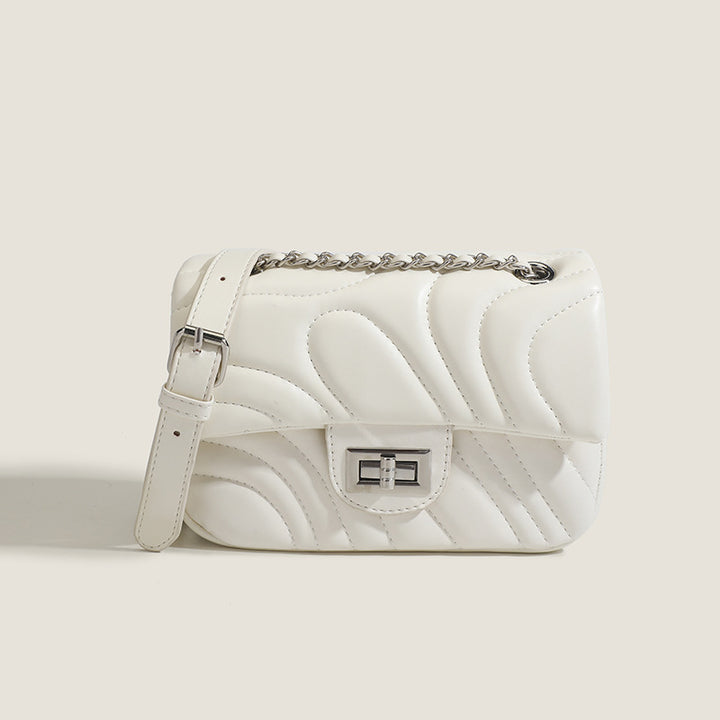 Damen elegante Umhängetasche mit gestepptem Design Nord Taschen