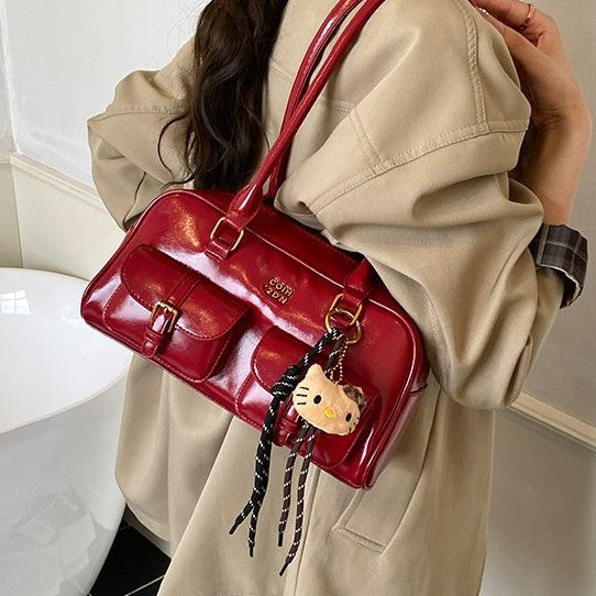 Damen modische Handtasche mit praktischen Fächern Nord Taschen