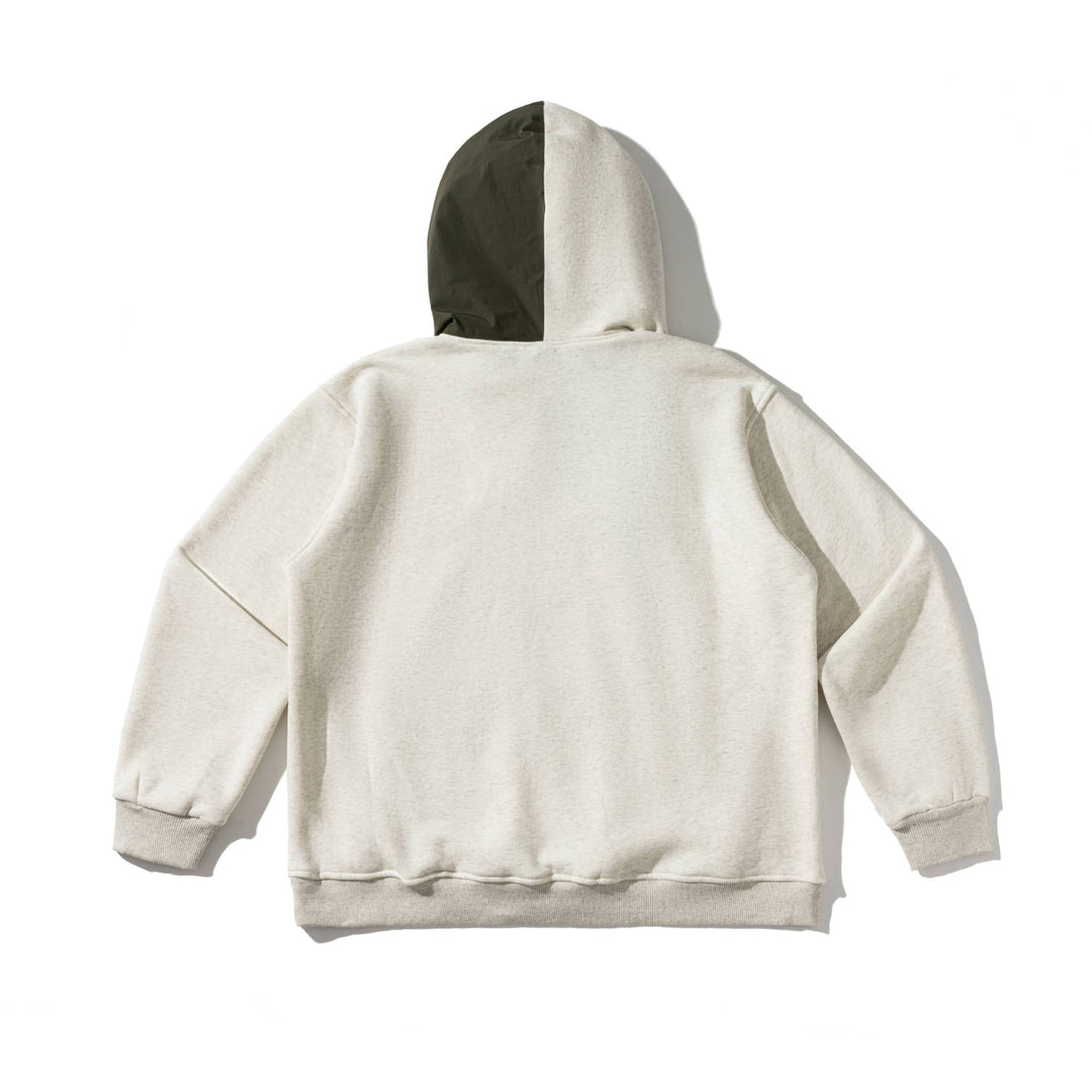 Unisex Oversize Kapuzenpullover mit technischem Frontpanel und Kängurutasche Nord Taschen