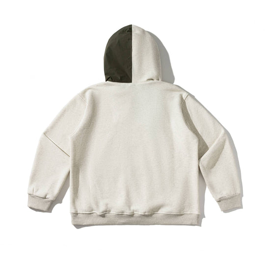 Unisex Oversize Kapuzenpullover mit technischem Frontpanel und Kängurutasche Nord Taschen