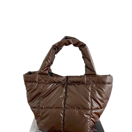 Damen modische Shopper-Tasche mit weich gepolsterter Struktur Nord Taschen