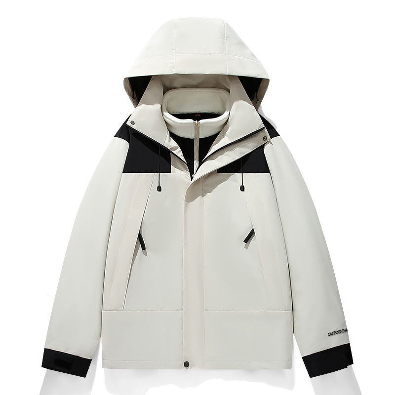 Herren technische Allwetterjacke Nord Taschen