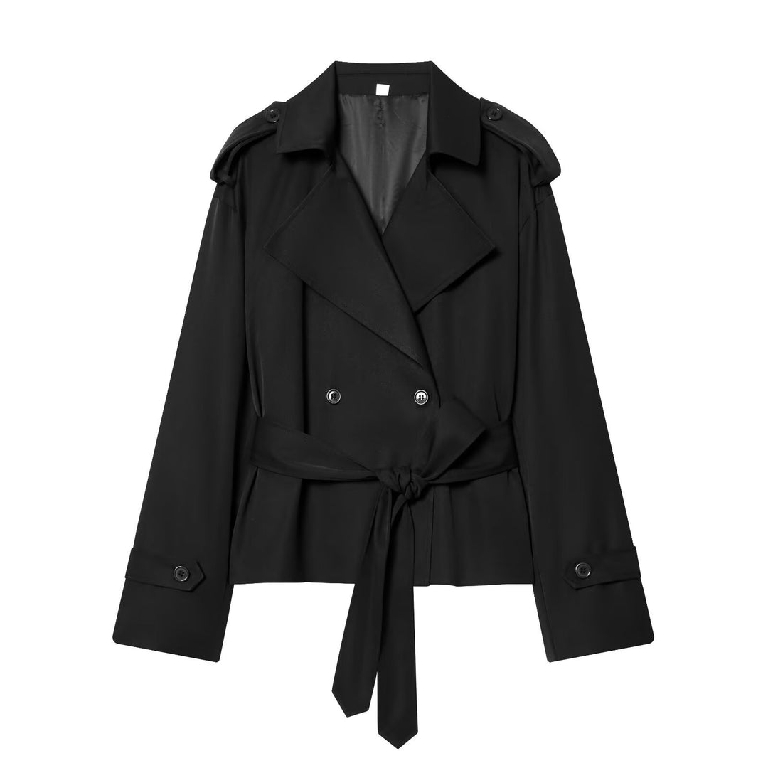 Damen Leichte wattierte Windjacke mit Stehkragen und Polka‑Dot‑Print Nord Taschen