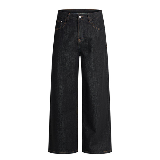 Damen High-Waist Culotte-Jeans aus Denim mit weitem Bein Nord Taschen