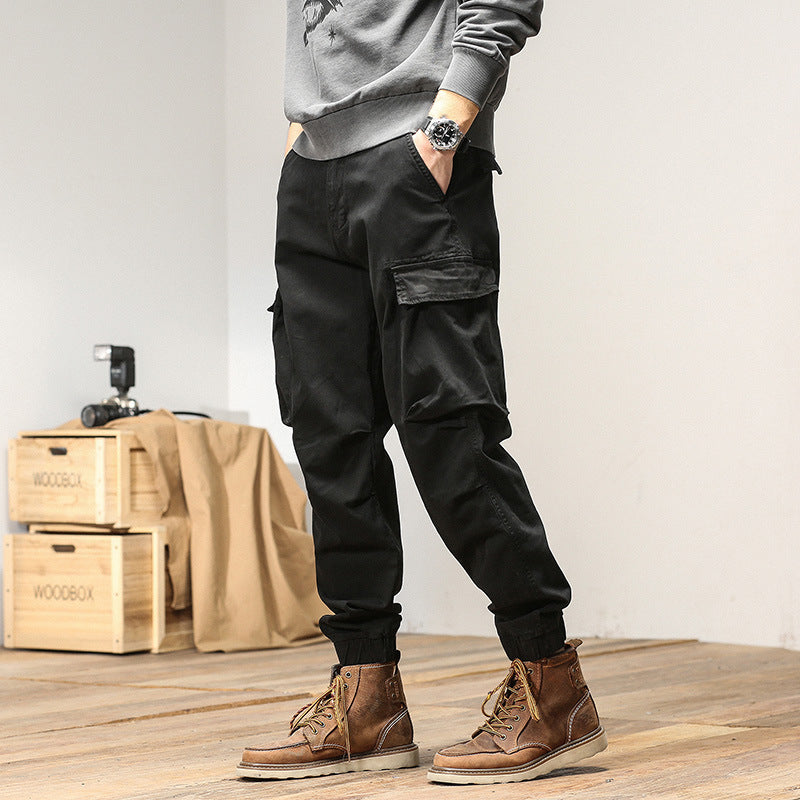 Herren Military-inspirierte Relaxed-Cargo-Jogger aus Ripstop-Baumwolle mit aufgesetzten Klappentaschen Nord Taschen