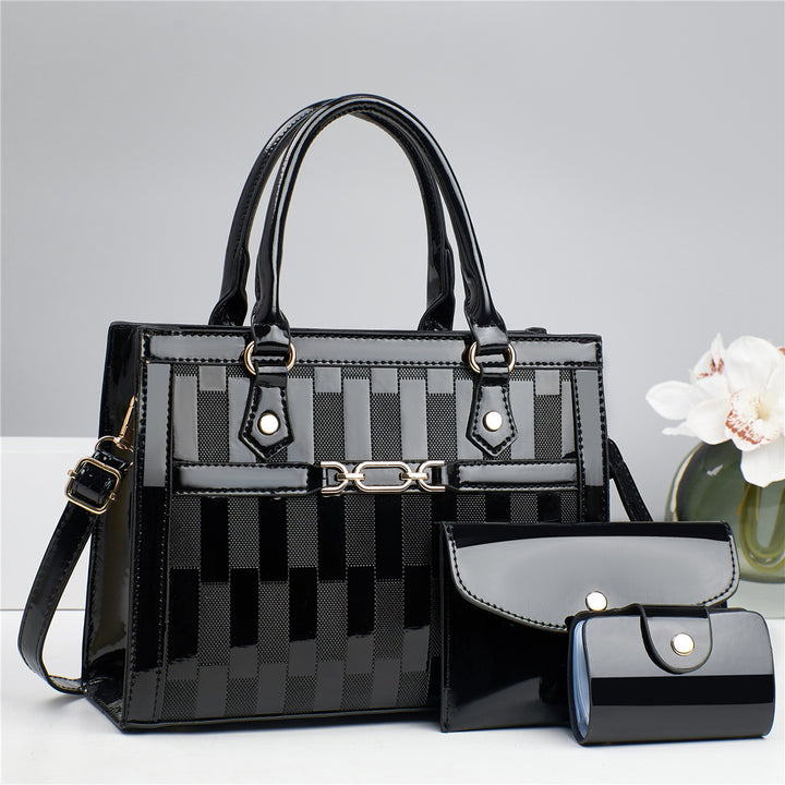 Damen stilvolle Handtasche mit herausnehmbarem Geldbeutel Nord Taschen