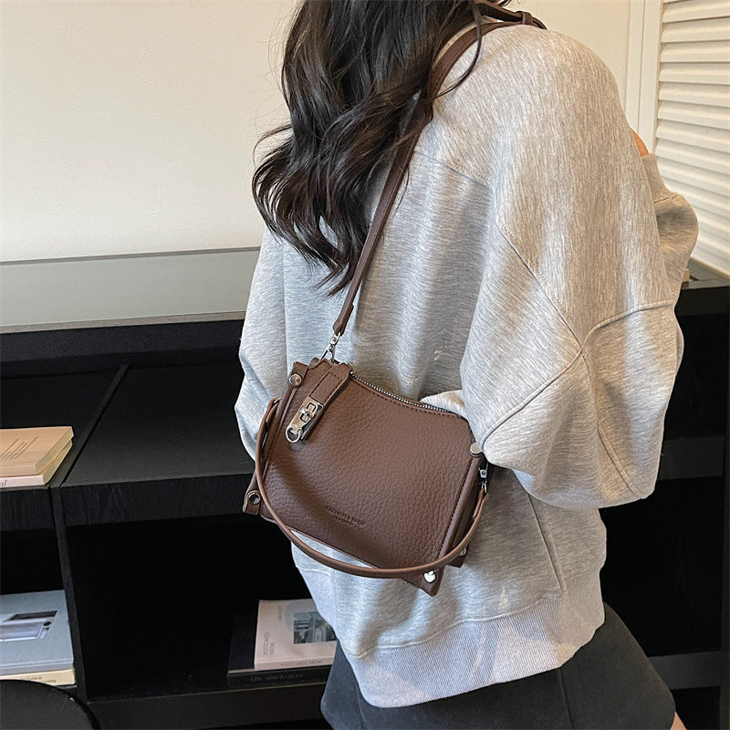 Damen praktische Mini-Handtasche mit verstellbarem Schulterriemen Nord Taschen