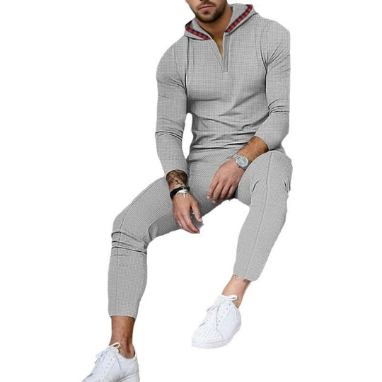 Herren Sportlicher Freizeitanzug mit modernem Kragen und praktischen Taschen Nord Taschen