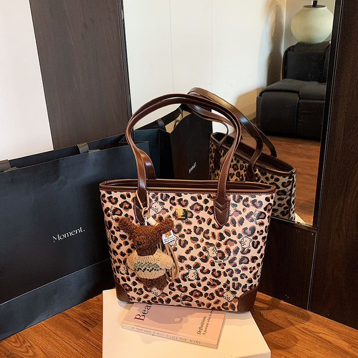Damen Freizeit Shopper Tasche mit verspieltem Tiermotiv Nord Taschen