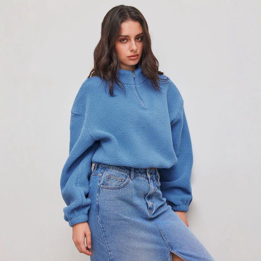 Damen Weiches und lässiges Sweatshirt Nord Taschen