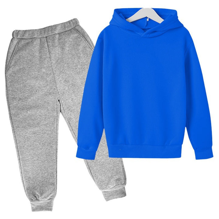 Unisex komfortables Hoodie und Jogger Set aus French Terry mit elastischem Bund und Rippbündchen Nord Taschen