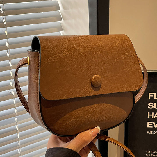 Damen Schultertasche mit eleganter Klappöffnung und hochwertigem Kunstleder Nord Taschen