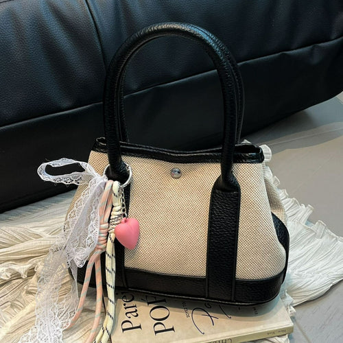 Damen modische Handtasche mit praktischen Staufächern Nord Taschen