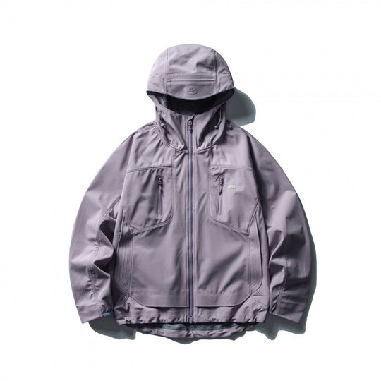 Unisex Leichte Softshell-Outdoorjacke mit verstellbarer Kapuze, wasserabweisender Membran und ergonomischen Brusttaschen Nord Taschen