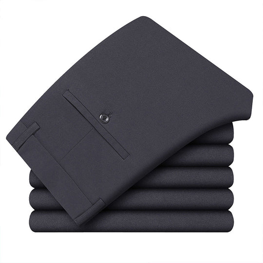 Herren Elegante Businesshose mit Stretch, Bügelfalte und Leistentasche Nord Taschen